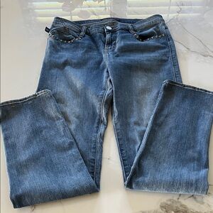 Rock & Republic Berlin Women's Denim Straight Leg Jeans Size 10M